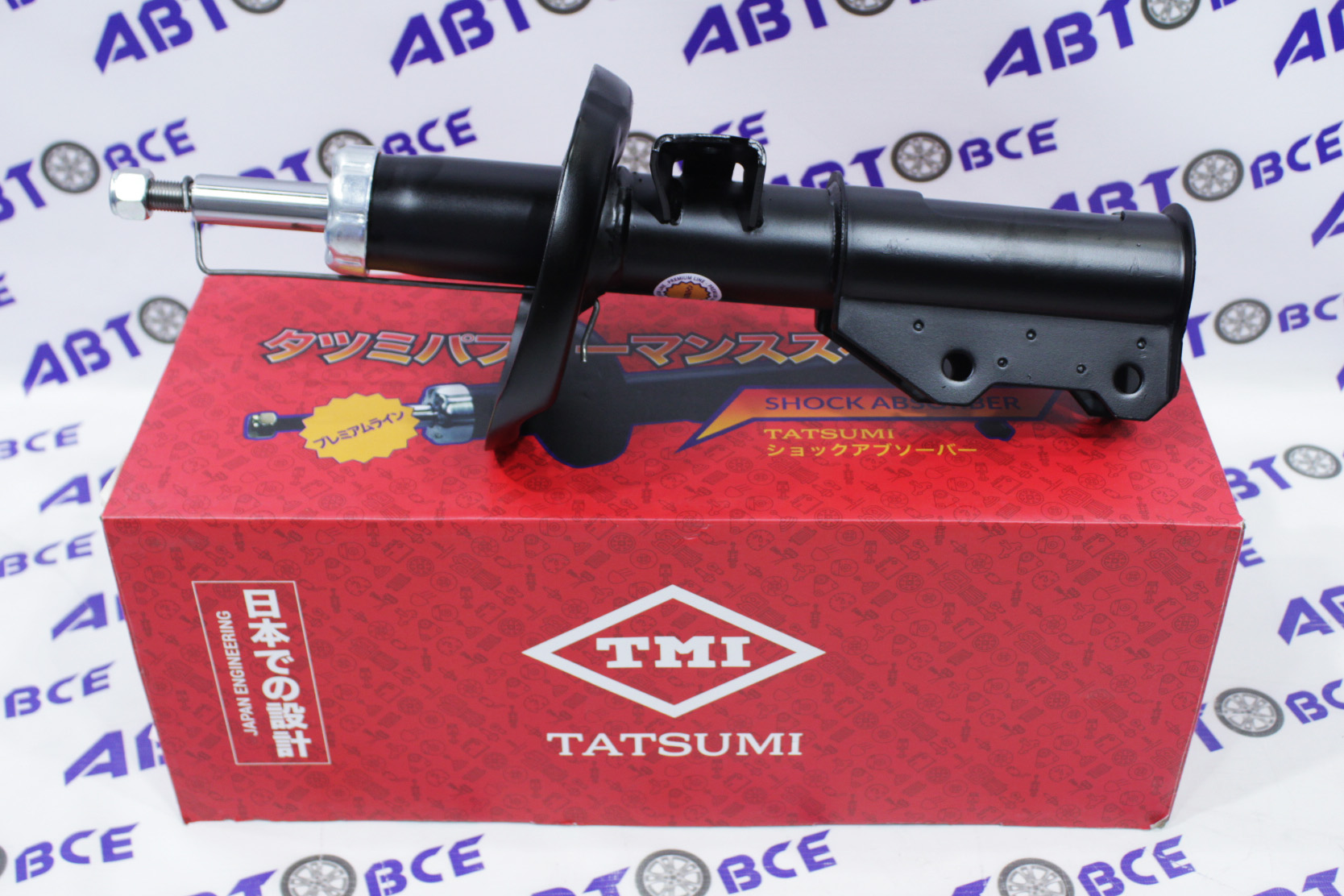 Амортизатор передний (стойка в сборе) левый Cruze (газомасляный) TATSUMI